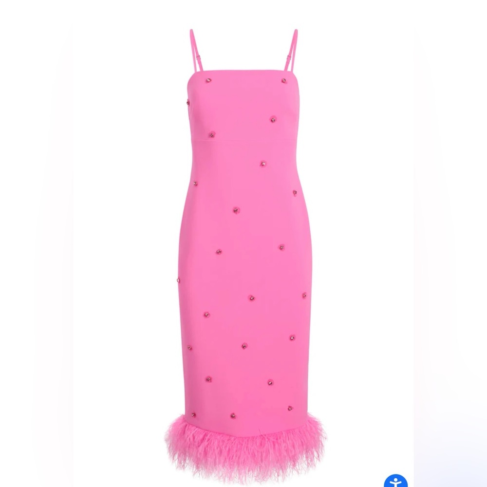 Likely Electra Embellished Dress Pink Size 10